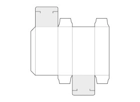 Carton box with tuck-in flap - standard