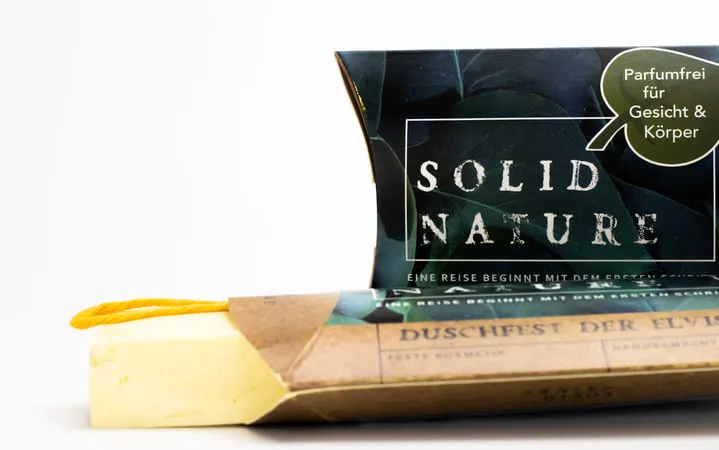 Verpackung mit Seife