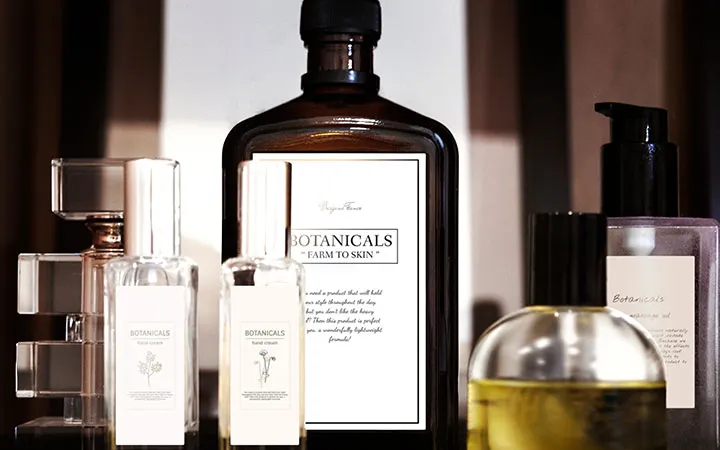 Verschiedene Parfuems