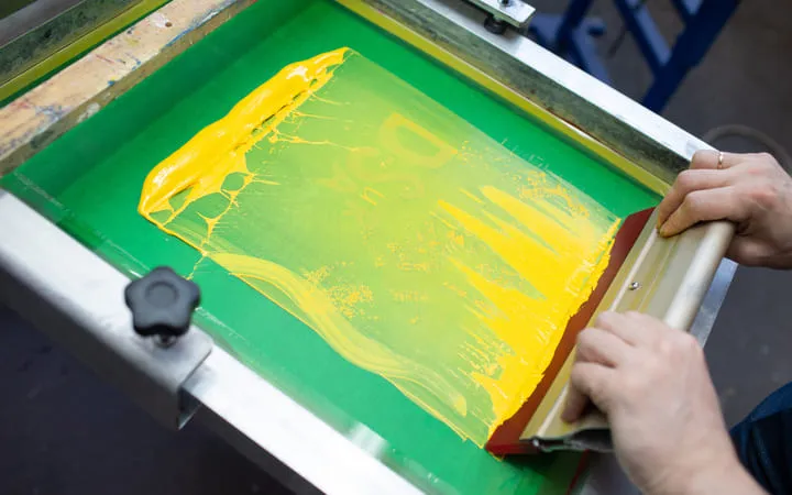 Siebdruckverfahren Siebdruckverfahren