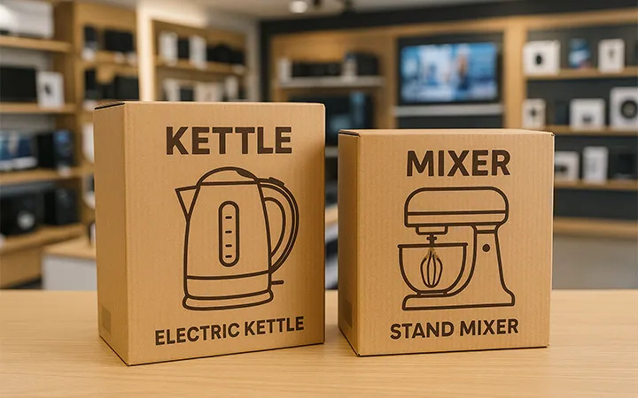 Verkaufsverpackung aus Wellpappe bedruckt und veredelt Verkaufsverpackung aus Wellpappe bedruckt und veredelt