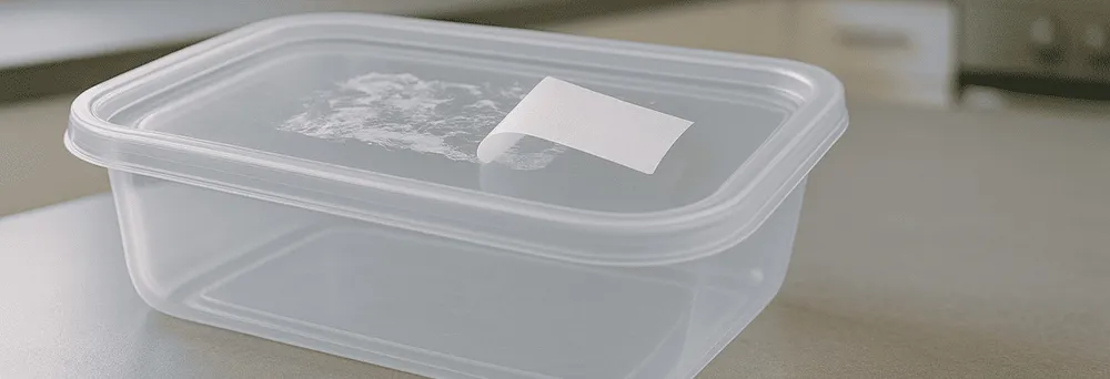 Etiketten Rückstände ablösen Etiketten Rückstände ablösen