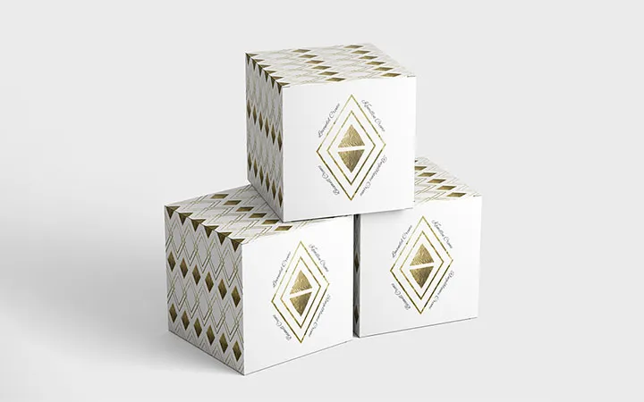 Faltschachtel aus Chromokarton Faltschachtel aus Chromokarton