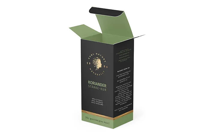 Faltschachtel mit Einstecklasche Faltschachtel mit Einstecklasche