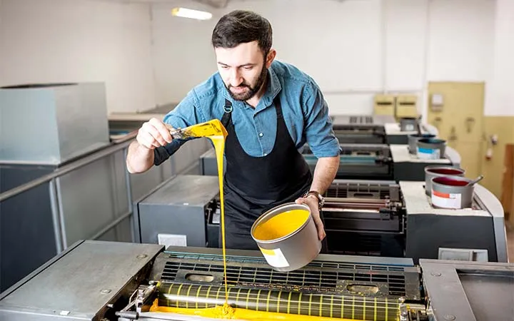 Offset Druckmaschine Offset Druckmaschine