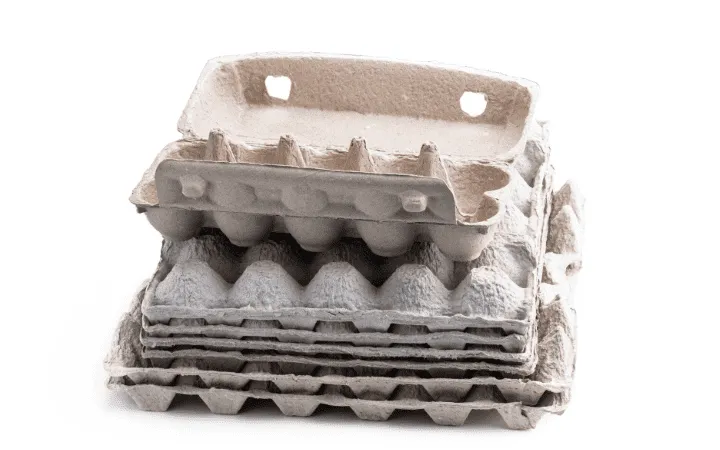 Graukarton für unterschiedliche Lebensmittel Graukarton für unterschiedliche Lebensmittel