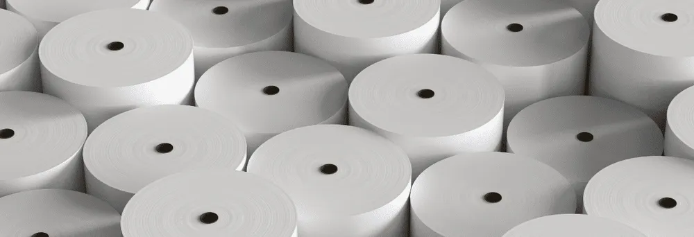 unterschiedliche Papierrollen unterschiedliche Papierrollen