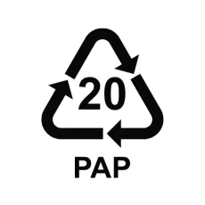 Recyclingsymbol 21 PAP Recyclingsymbol 21 PAP