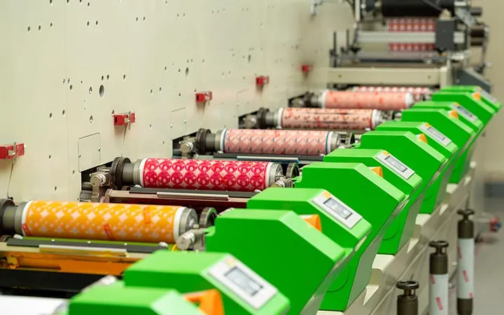 Stampa flessografica delle etichette