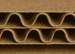 Zweiwellige Wellpappe Zweiwellige Wellpappe