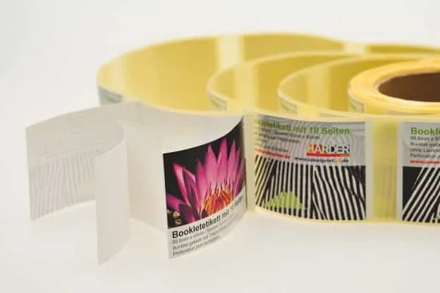 Étiquette livret Étiquette livret